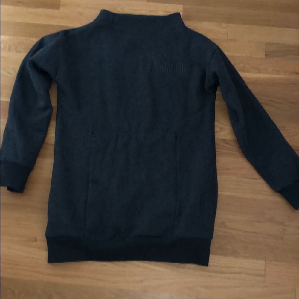 Gymshark charcoal long pullover